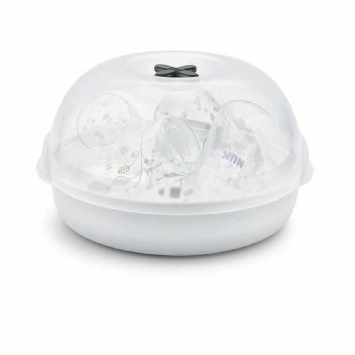 Nuk esterilizador microondas microexpress plus para 4 biberones