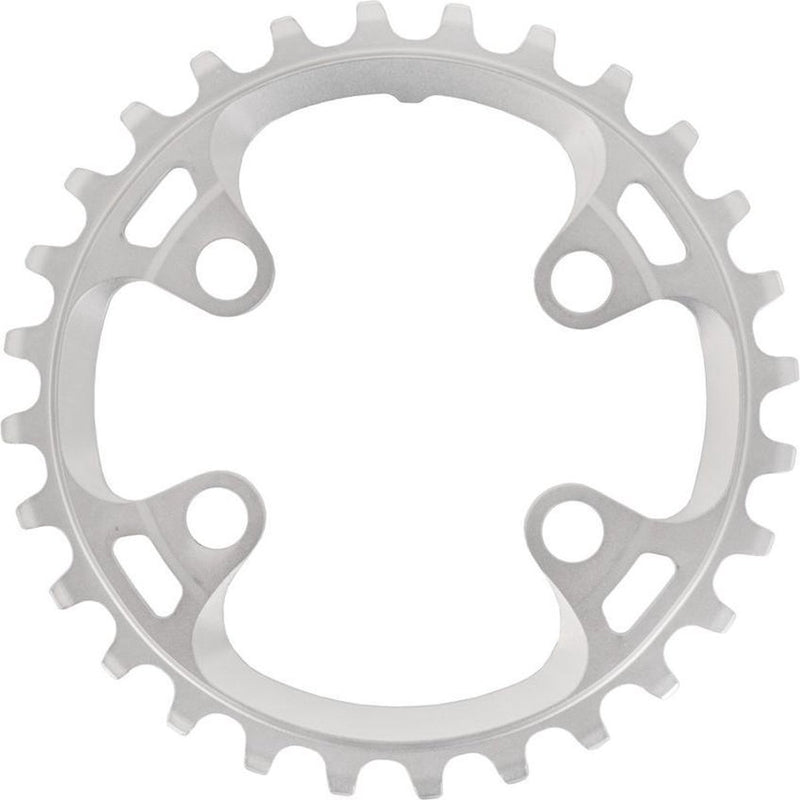 Plato Shimano xtr fc-m9000 9020 28t-aw 11v 64 mm plata