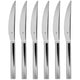 Cuchillos para carne WMF nuova - 6 piezas - acero inoxidable - ergonómicos - para un corte perfecto