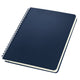 Quaderno Sigel conceptum - formato A5 - blu notte - con spirale - a righe - copertina rigida - si-co827