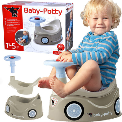 Big Baby Potty Plaspot con inviare grigio