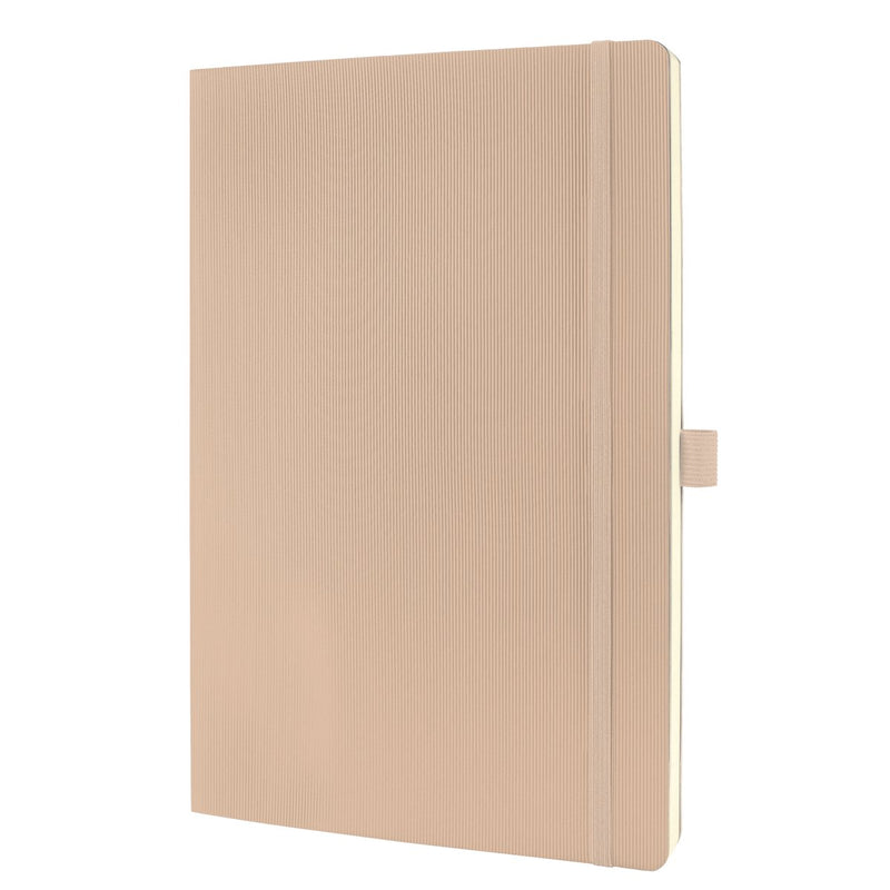 Quaderno Sigel - conceptum pure - a4 - beige - copertina morbida - 194 pagine - riga - carta 80 grammi - si-co331