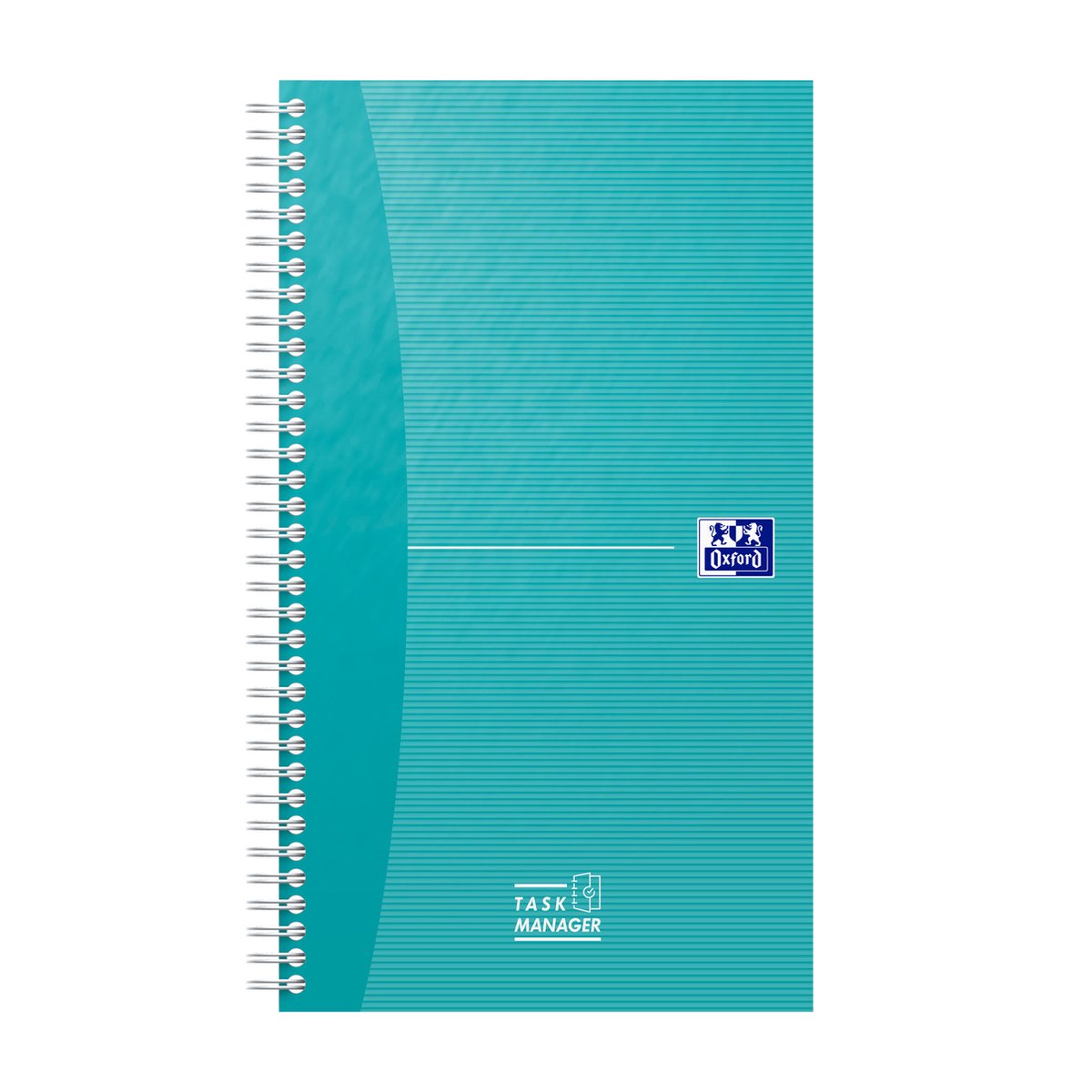 Oxford to do planner - 115 vel - dubbel spiraal - aqua