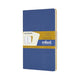 Moleskine volant journals - large - blanco - blauw geel