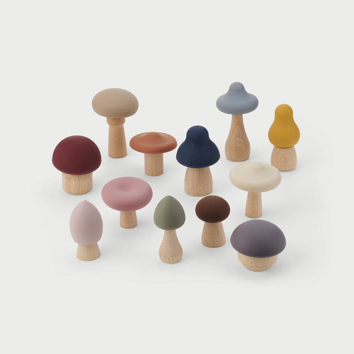 Tickit® silisoft® set de setas del bosque (tierra)