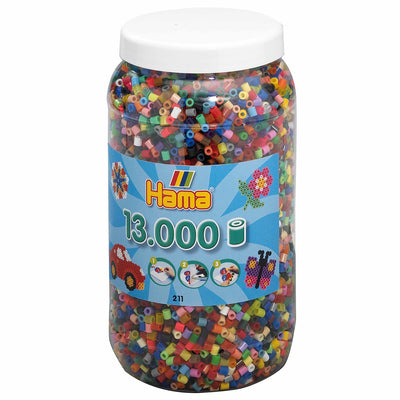 Hama Iron Beads in Pot Mix (068), 13,000.