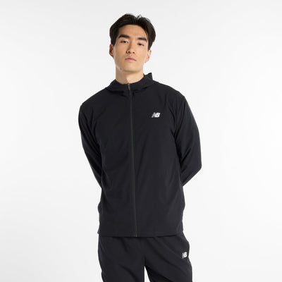 Giacca sportiva da uomo New Balance Sport in tessuto - nera