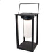 Lampada da tavolo solare Eglo usigni da esterno - energia solare - LED - 28 cm - bianco e nero - ricaricabile
