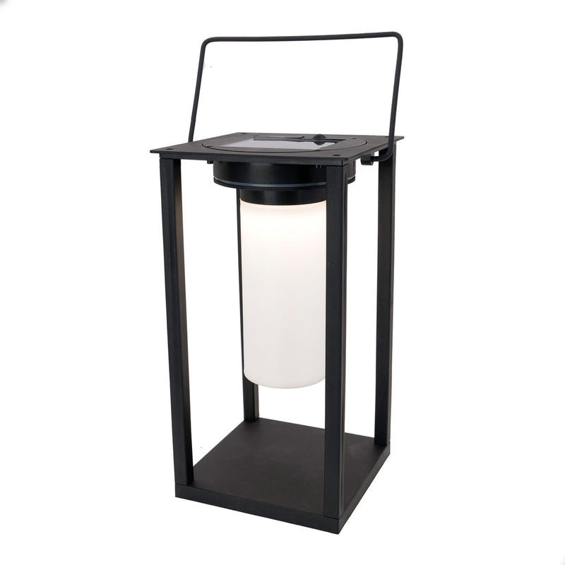 Eglo usigni solar tafellamp buiten - zonne-energie - led - 28 cm - zwart wit - oplaadbaar