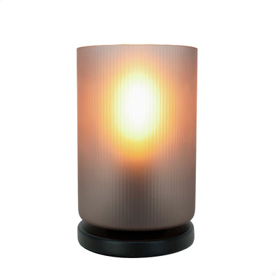 Eglo colomera tafellamp - e27 - 19,5 cm - zwart mat grijs