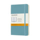 Taccuino classico Moleskine - tascabile - copertina morbida - a righe - blu reef
