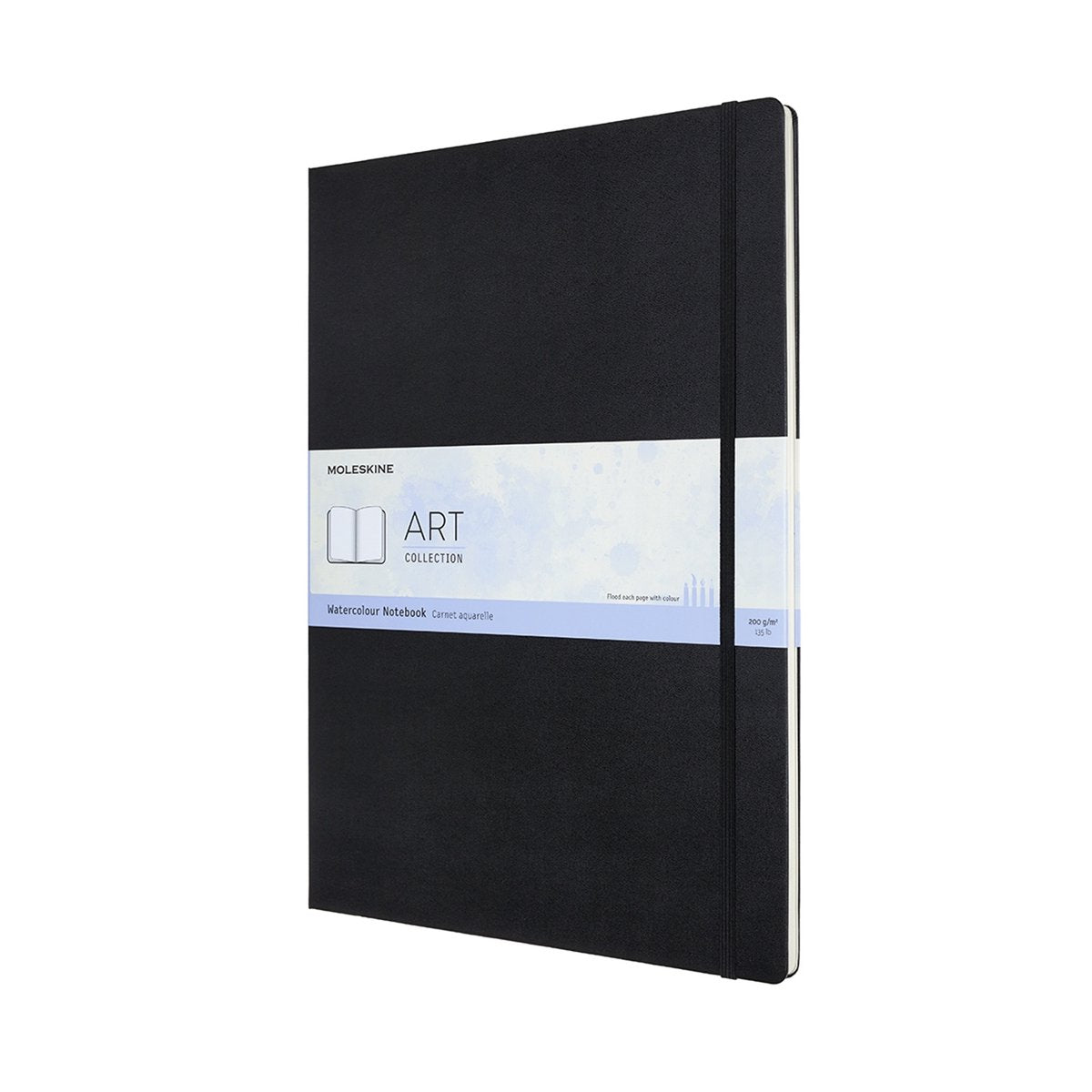 Quaderno Moleskine Art Acquerello - A3 - copertina rigida - nero