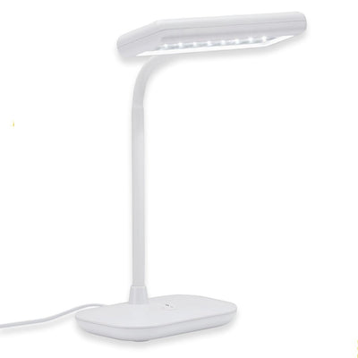 Briloner - lampada a luce diurna - lampada da scrivania - lampada da tavolo a LED - ruotabile e inclinabile - 6.500 k - bianco