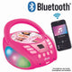 Lettore CD Bluetooth Barbie Lexibook con effetti di luce
