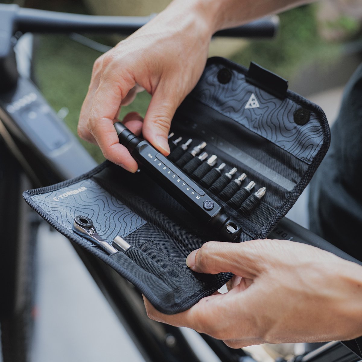 TOPEAK COPUCE CHIECCHE E-TORQBAR 1-10 NM