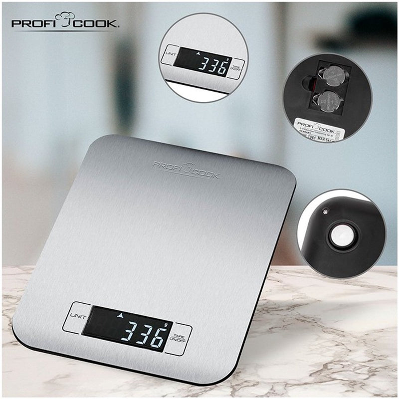Proficook kw 1061 - báscula de cocina digital