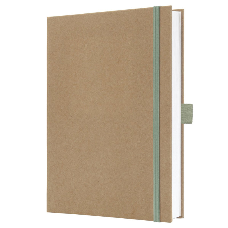 Cuaderno sigel jolie - a5 - kraft - pure mint - páginas en blanco - si-jn841