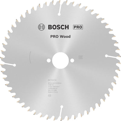 Hoja de sierra circular para madera Bosch pro 216 x 2,6 x 30 mm - 2608838411