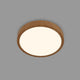 Briloner - Plafoniera LED - lampada da soffitto aspetto legno - luce bianca calda 3.000k - 24w - ø38cm