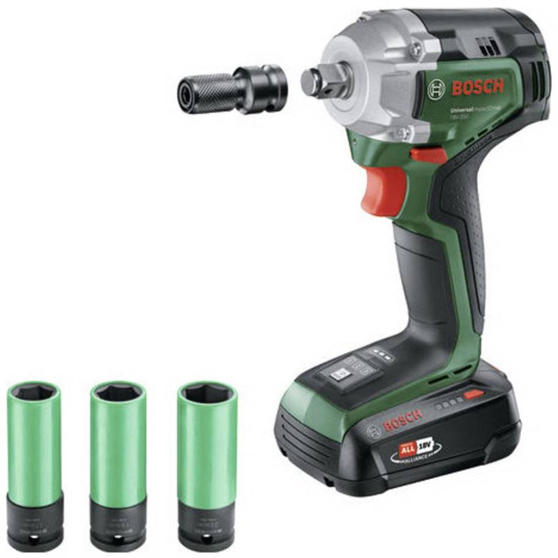 Bosch Home and Garden UniversalImpact Drive 18V-350 0603980305 Avvitatore a percussione a batteria 350 Nm 18 V Quantità inclusa