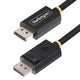 Startech .com cable displayport 2.1 de 3m, cable displayport dp40 certificado vesa, uhbr10 hdr hdcp 2.2, 8k 60hz, cable dp 2.1