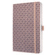 Quaderno Sigel a5 - jolie flair - rosa perla - a righe - copertina rigida - si-jn137