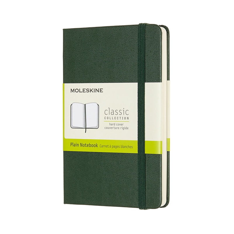 Taccuino classico Moleskine - tascabile - copertina rigida - vuoto - verde mirto