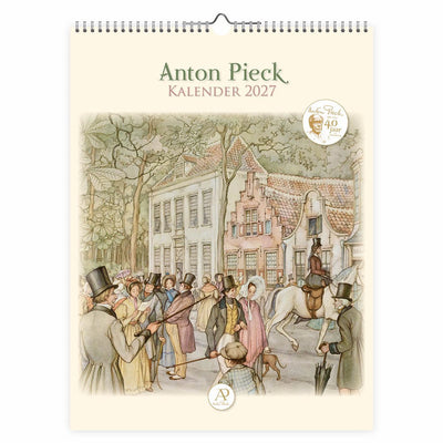 Comello Anton Pieck calendario 2027 sombreros de copa grandes