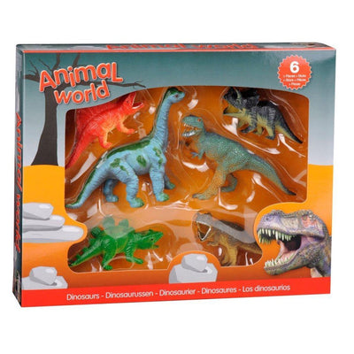 JOHNTOY DINOSAURS Giftbox, 6st.