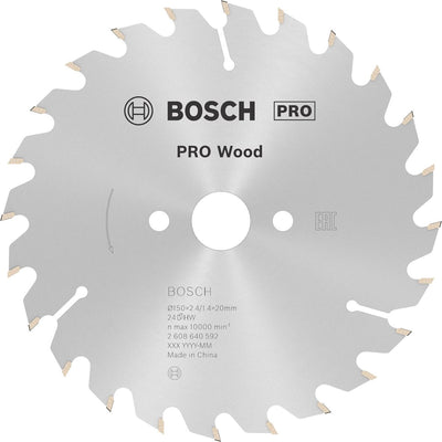 Bosch cirkzb opt 150x20 16x2,4 24t wz