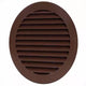 Griglia a lame Europlast diametro 100 mm marrone - vr100b