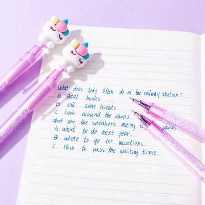 Lazy stars unicorn gel pen - 2 pcs
