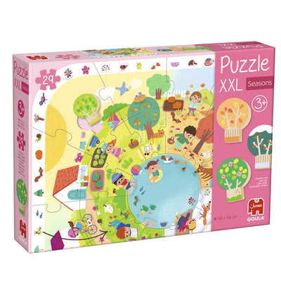 Puzzle goula jumbo temporadas xxl - 29 uds.