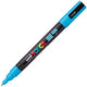 Evidenziatore Posca pc-3m azzurro 6 pezzi