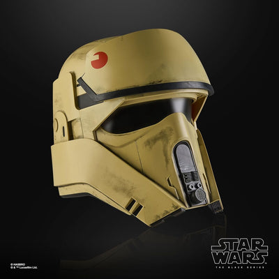 Casco electrónico de soldado costero serie negra star wars hasbro