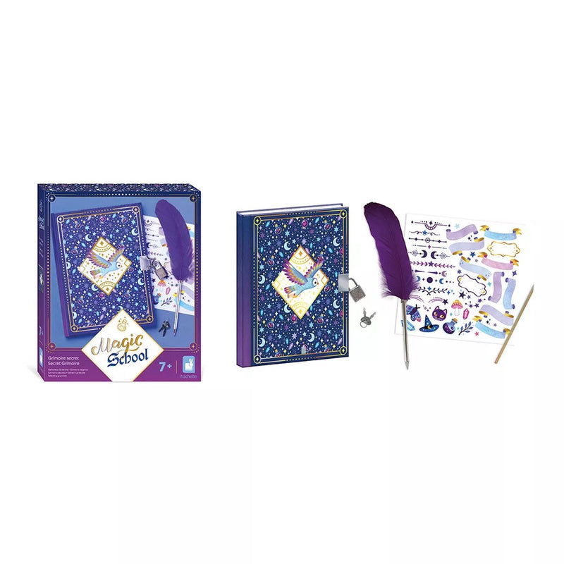 Janod - escuela de magia - cuaderno secreto - diario mágico