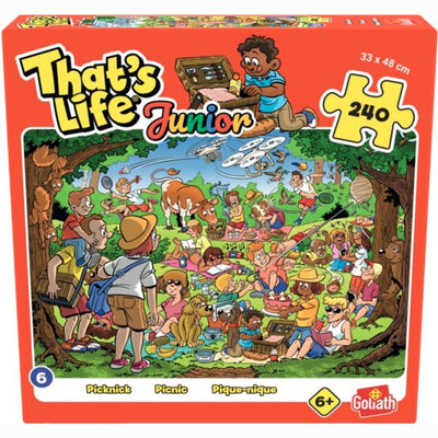 Goliath - puzzle - that's life junior 6 - picnic - 240 pezzi - puzzle