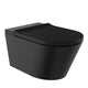 Schütte Cesari premium shower toilet - rimless - with toilet seat - black