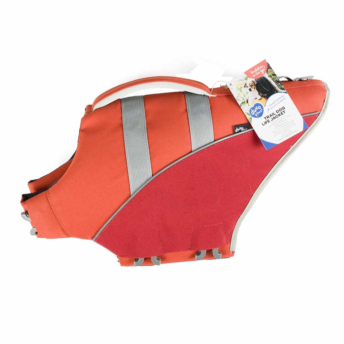 Duvo trail hondenreddingsvest s - 39-48cm - 40-53cm oranje