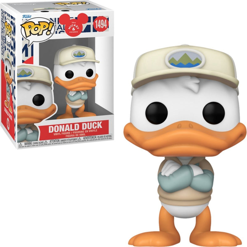 Funko pop disney: gli amici di topolino - donald duck pop #1494