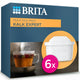 Cartuccia filtro acqua Brita maxtra pro limescale expert - 6 pezzi - filtro acqua originale per tutte le caraffe per la protezione di dispositivi con acqua dura - filtra calcare, impurità, cloro e metalli, tra le altre cose