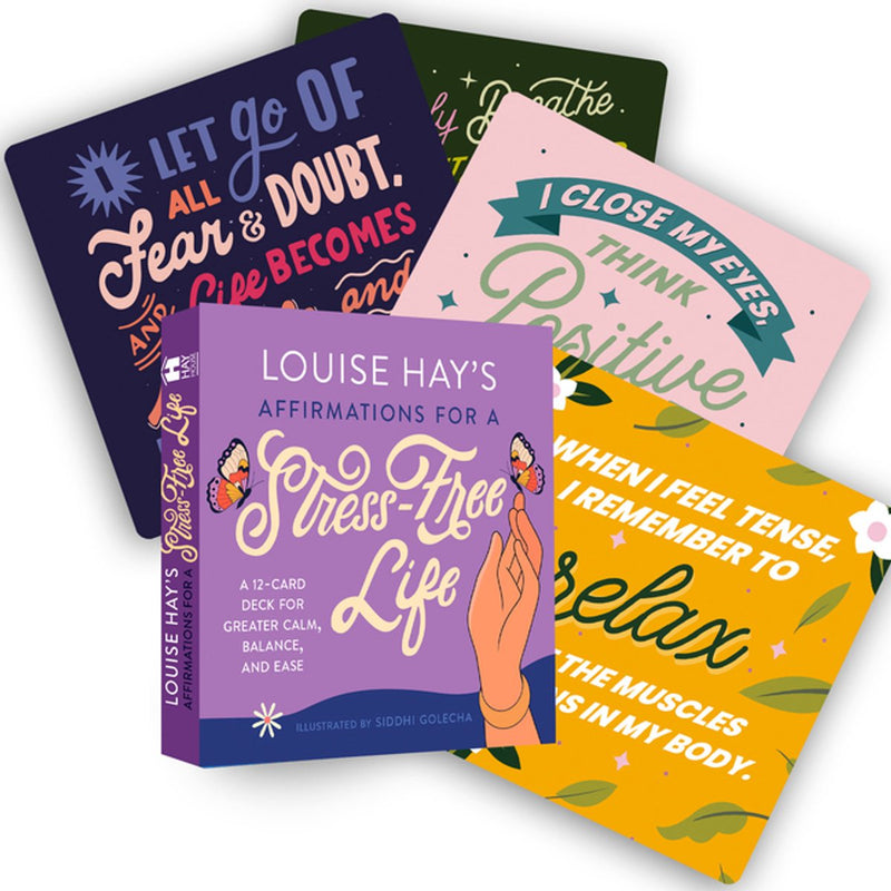 Le affermazioni di Louise Hay per una vita senza stress