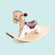 Hape 2-in-1 hobbelpaard met balansboard - houten schommelpaard baby vanaf 12 maanden