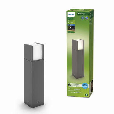 Lampada da terra Philips LED Philips Arbor - ultra efficiente - antracite - 3,8w