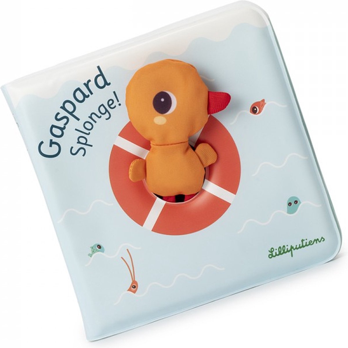 Lilliputiens - libro de baño mágico - patito