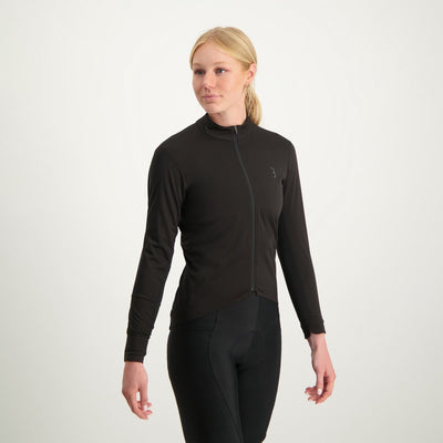 Bbb ciclismo donna triguard chaqueta de ciclismo mujer - chaqueta de ciclismo de tres estaciones mujer - cortavientos repelente al agua - negro - talla L - bbw-453