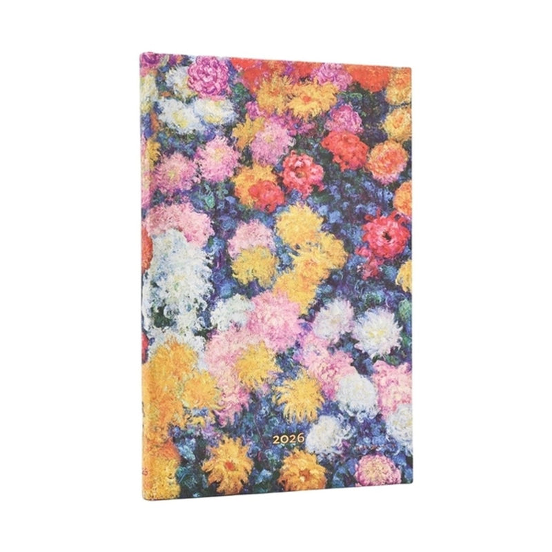 Paperblanks agenda 2026 monet's chrysanthemus