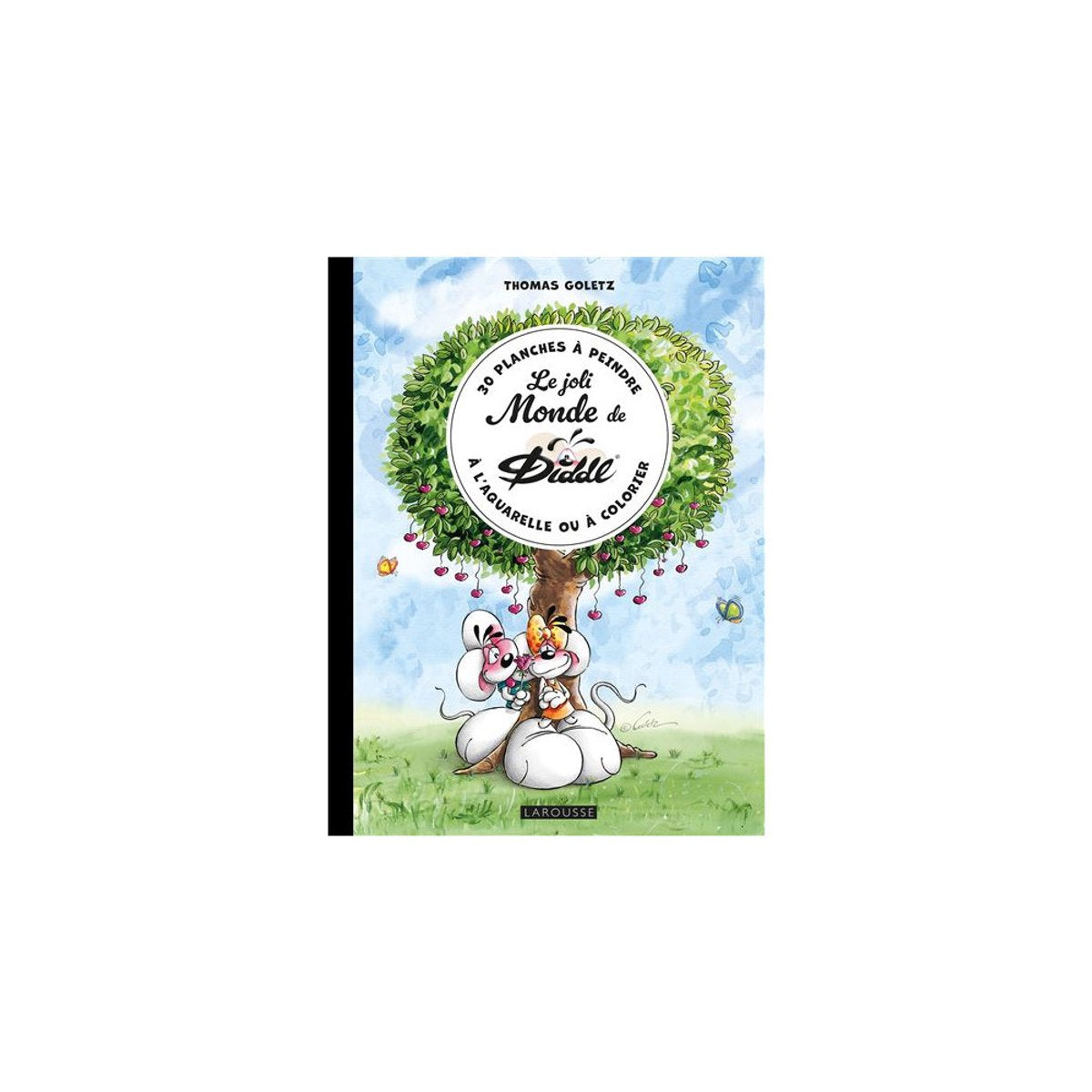 Larousse – le joli monde de diddl – libro para colorear – 30 hojas