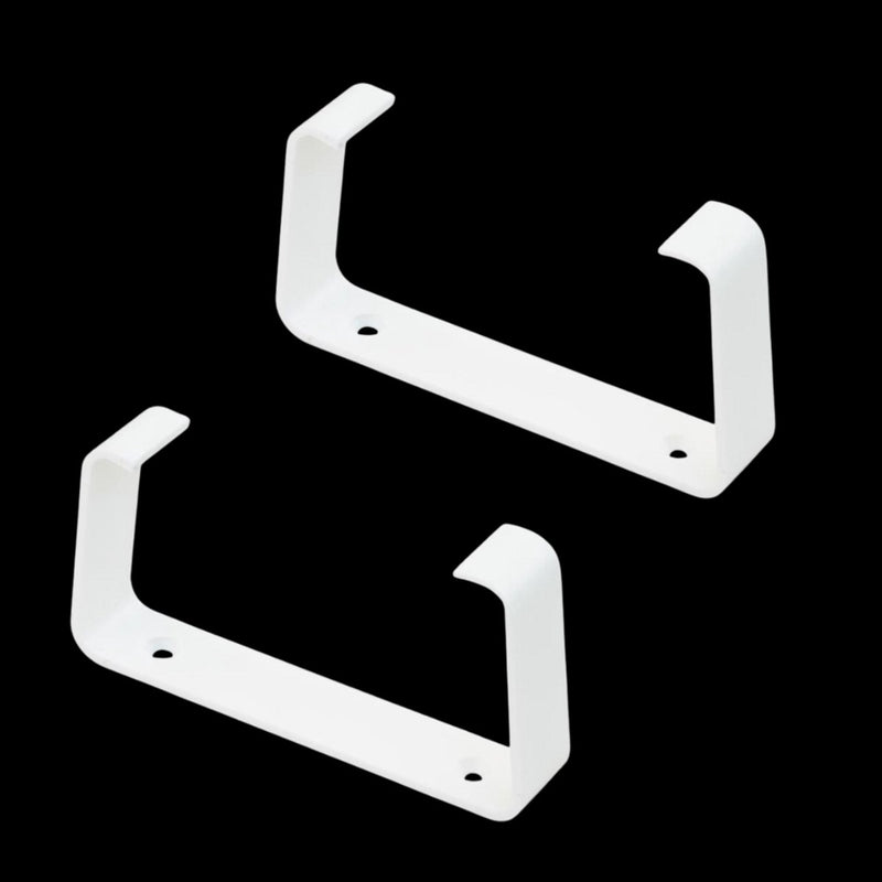 Soporte de montaje Starx de plástico para conducto de ventilación rectangular 110x54mm blanco - por 2 piezas (45.707.31)