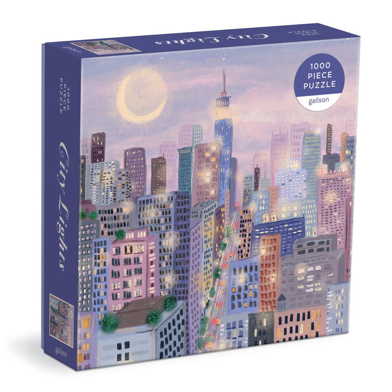 Ty ci lights 1000 pc puzzle in a square box